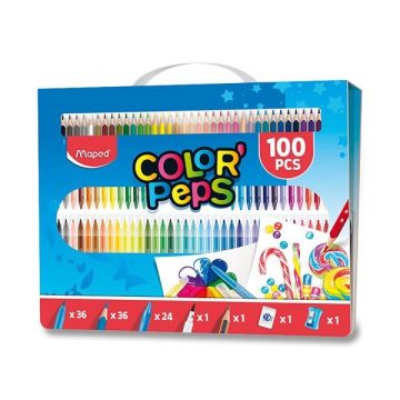 Kufrík kresliaci MAPED Color´Peps Box/100