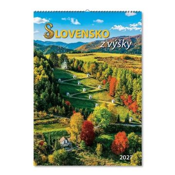 Kalendár nástenný Slovensko z výšky