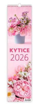 Kalendár nástenný Kytice - úzky