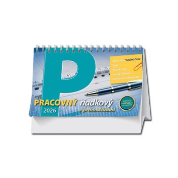 Kalendár Pracovný riadkový Grafik