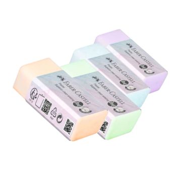 Guma FABER-CASTELL Dust-free pvc/20 pastel