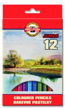 Pastelky Koh-i-noor 3382/12 Jumbo