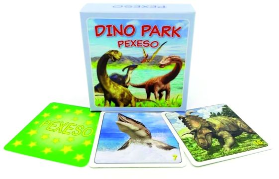Pexeso Dino v krabičke