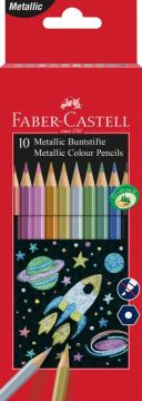 Pastelky FABER-CASTELL Metallic/10