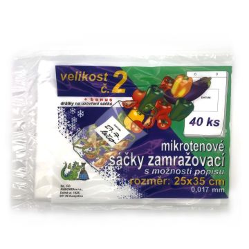 Sáčky zmrazovacie 250x350