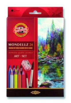 Pastelky Koh-i-noor 3711/24 akvarel ART-SET