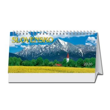 Kalendár Slovensko stĺpcové Grafik