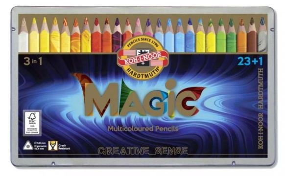 Pastelky Koh-i-noor Magic 3408/24 3HR