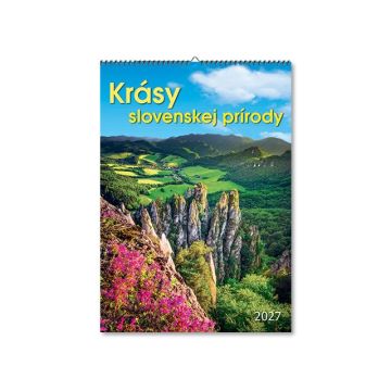 Kalendár nástenný Krásy slovenskej prírody