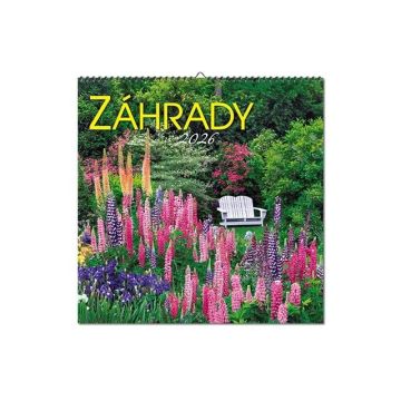 Kalendár nástenný Záhrady