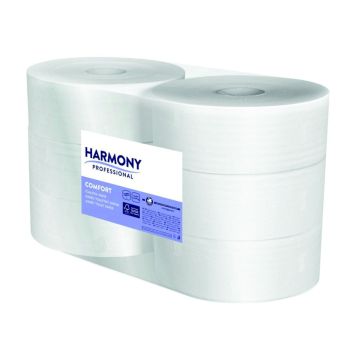 Toaletný papier HARMONY Professional Maxi Jumbo 26 cm biely