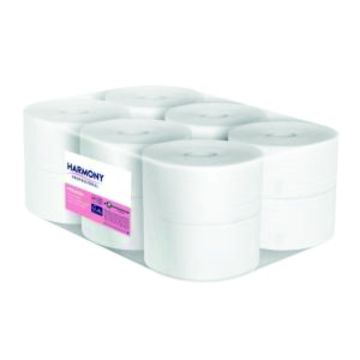 Toaletný papier HARMONY Professional Mini Jumbo 19 cm biely