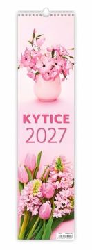 Kalendár nástenný Kytice - úzky
