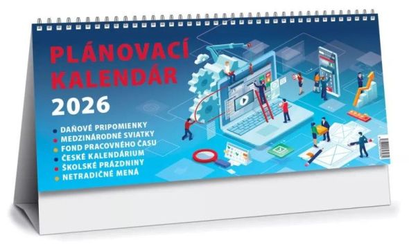 Kalendár Plánovací stĺpcový Maxi Press