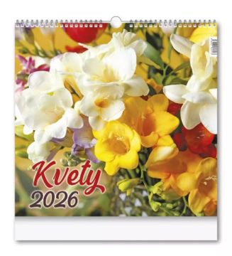 Kalendár nástenný Kvety