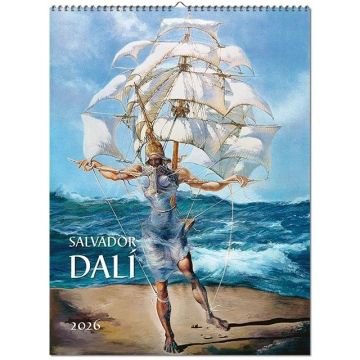Kalendár nástenný Salvador Dalí