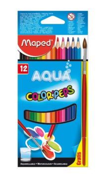 Pastelky MAPED Color´Peps AQUA/12