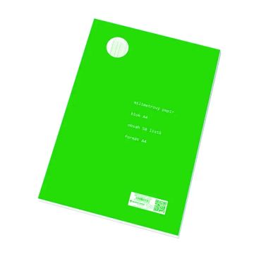 Papier milimetrový A4 blok/50l