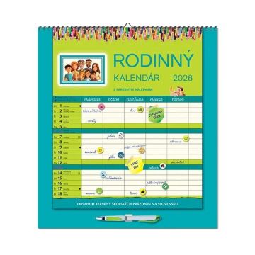 Kalendár nástenný Rodinný Grafik