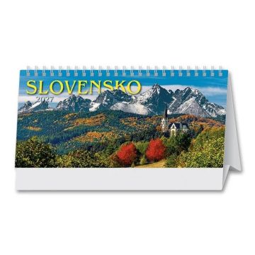 Kalendár Slovensko riadkové Grafik