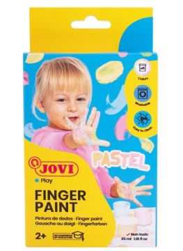 Farby prstové JOVI 35ml/5 Pastel