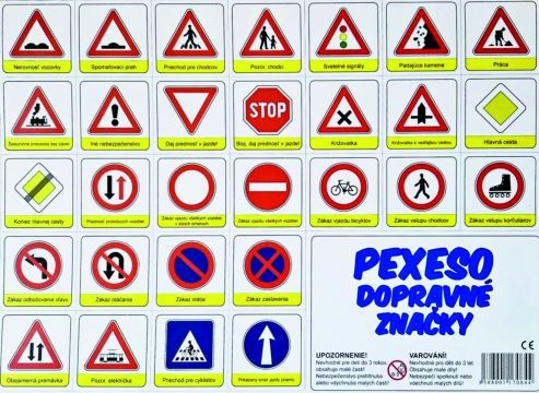 Pexeso Dopravné značky II.