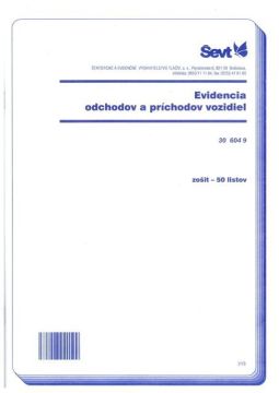 Evidencia odchodov a príchodov vozidiel