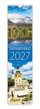 Kalendár nástenný Slovensko - úzky