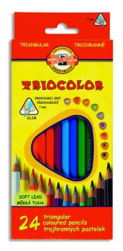 Pastelky Koh-i-noor 3134/24 Triocolor