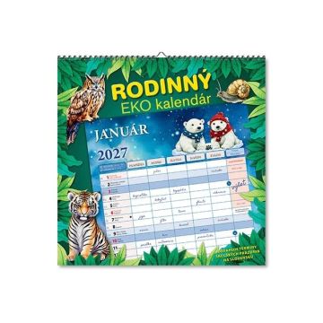 Kalendár nástenný Rodinný EKO