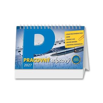 Kalendár Pracovný stĺpcový Grafik