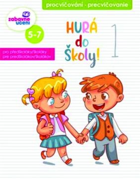 Omaľovánka Hurá do školy