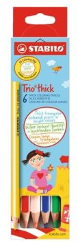 Pastelky STABILO Trio thick/6