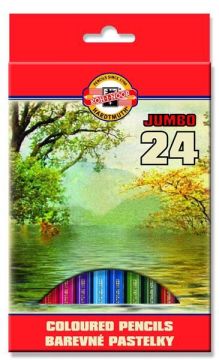 Pastelky Koh-i-noor 3384/24 Jumbo