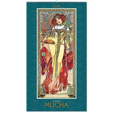 Kalendár nástenný Alfons Mucha