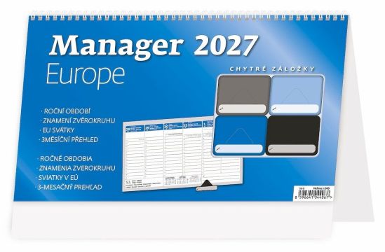 Kalendár Manager Europe