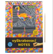 Kresba škrabacia blok 14x20 cm