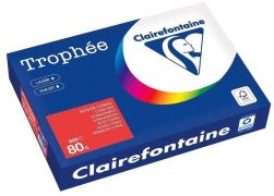 Papier kancelársky A4 Clairefontaine 80g Coral Red