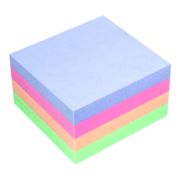 Blok s lepidlom INFO notes 75x75 400l pastel