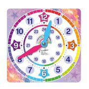 Hodiny farebné Rainbow Ella
