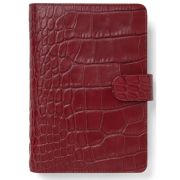 Diár B6 Filofax Classic Croc Cherry