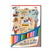 Papier A4 150g farebný mix Pirates/24