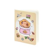 Zápisník ARGUS Capybara 8x11 linajkový béžový