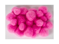 Pompons ružové