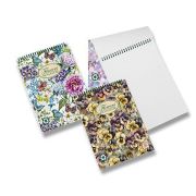 Blok A5 so špirálou 50 L PIGNA Nature Flowers štvorčekový