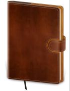 Diár denný A5 Flip hnedo-hnedý svetlý