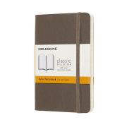 Zápisník MOLESKINE S mäkký linajkový hnedý