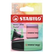 Zvýrazňovač STABILO BOSS MINI Pastel/3