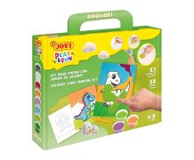 Sada kreatívna JOVI Play Fun maľovanie pieskom Dino