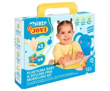 Plastelína JOVI BABY 4x38 g + 3 drevené valčeky